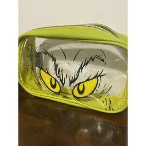 Bio World Dr. Seuss The Grinch Travel Cosmetic Bags Set Of 2 Toiletry Pouch